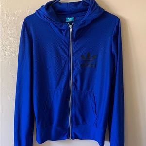 Adidas blue sweater size S